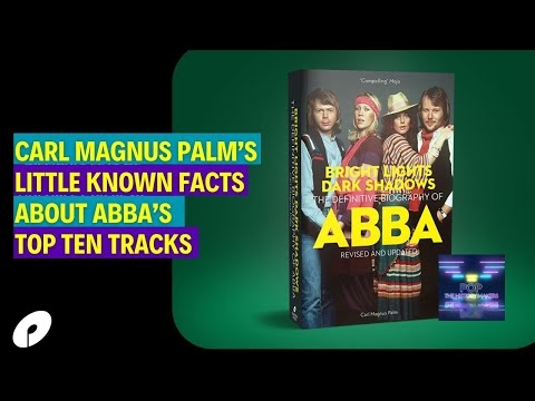 Title card for Carl Magnus Palm discussing ABBA