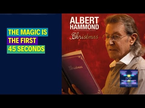 Title card for Albert Hammond discussing Christmas