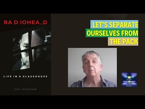 Title card for John Aizlewood ⁠ discussing Radiohead