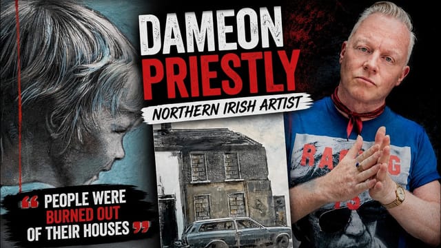 DAMEON PRIESTLY, Inspiring change through Art Standing up for HUMAN RIGHTS