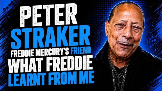 FREDDIE MERCURY'S FRIEND; PETER STRAKER From 'Hair' to Iconic Friendship with QUEEN FRONTMAN