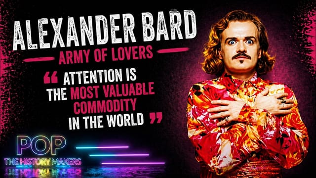 Alexander Bard of Army of Lovers reveals his amazing and shocking story (over18s only)