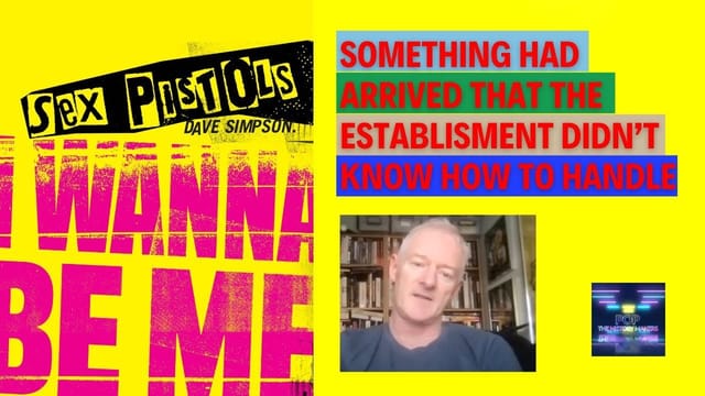 SEX PISTOLS - I Wanna Be Me, BOOK by DAVE SIMPSON