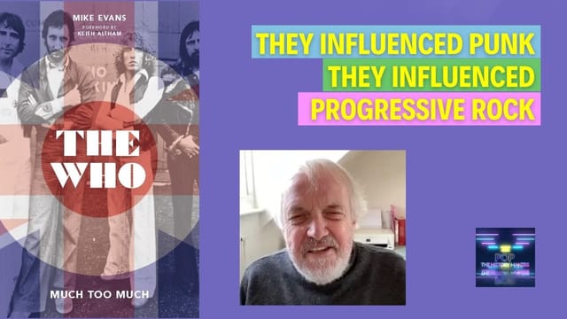 THE WHO: Much Too Much, the increible story of the seminal rock band, a BOOK by MIKE EVANS