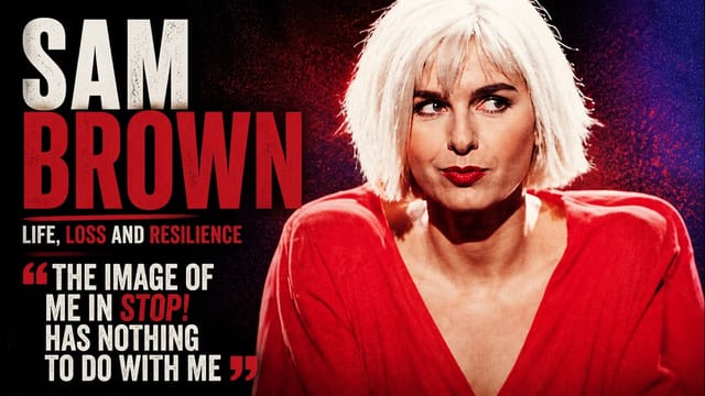 SAM BROWN STOP! From Record Company NUMBER ONE Puppet to Soulful Songstress.