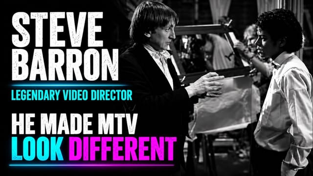 STEVE BARRON. From Michael Jackson to a-ha The Iconic 80s MTV POP VIDEO Director