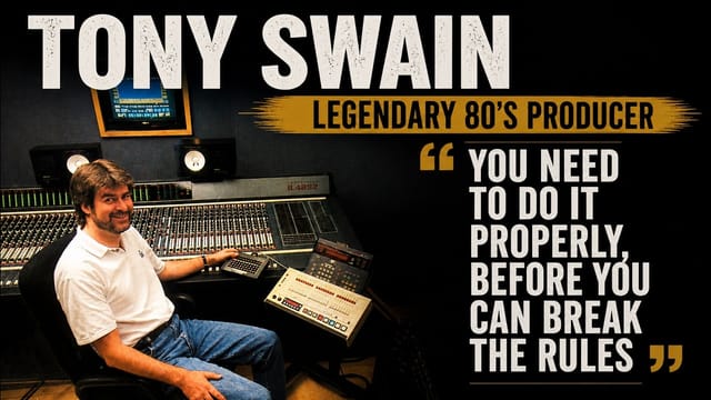Tony Swain - the pioneering 80s BANANARAMA ALISON MOYET SPANDAU BALLET music producer